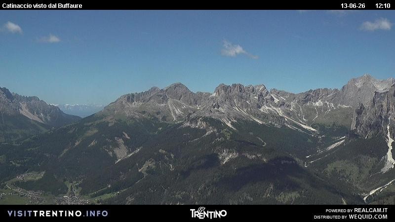 Archiv Foto Webcam Fassatal Rosengartengruppe