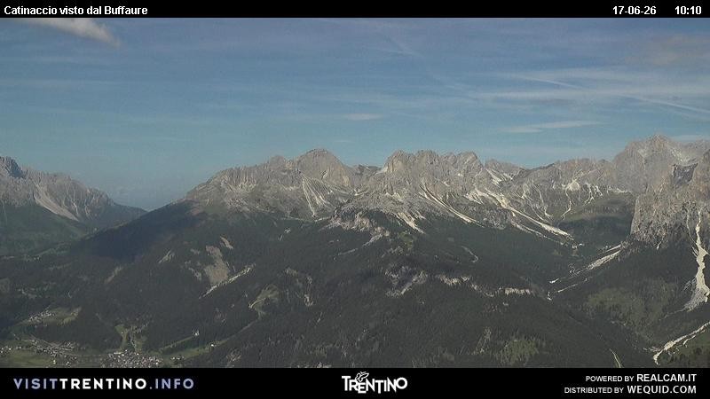 Archiv Foto Webcam Fassatal Rosengartengruppe
