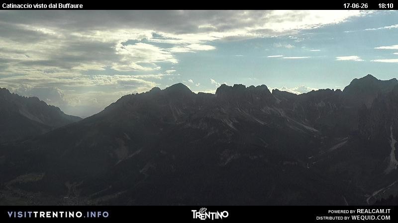 Archiv Foto Webcam Fassatal Rosengartengruppe