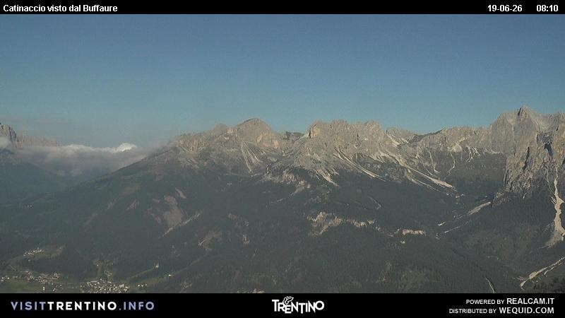 Archived image Webcam Buffaure - Gruppo del Catinaccio
