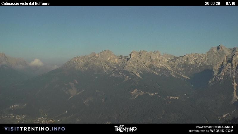 Archiv Foto Webcam Fassatal Rosengartengruppe