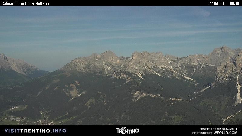Archiv Foto Webcam Fassatal Rosengartengruppe