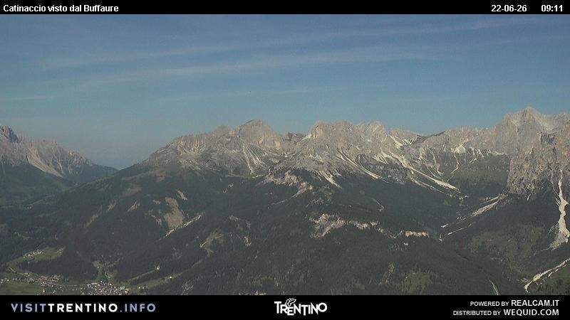 Archiv Foto Webcam Fassatal Rosengartengruppe