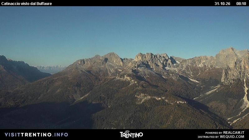 Archiv Foto Webcam Fassatal Rosengartengruppe