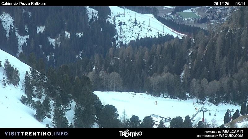 Archiv Foto Webcam Pozza-Buffaure