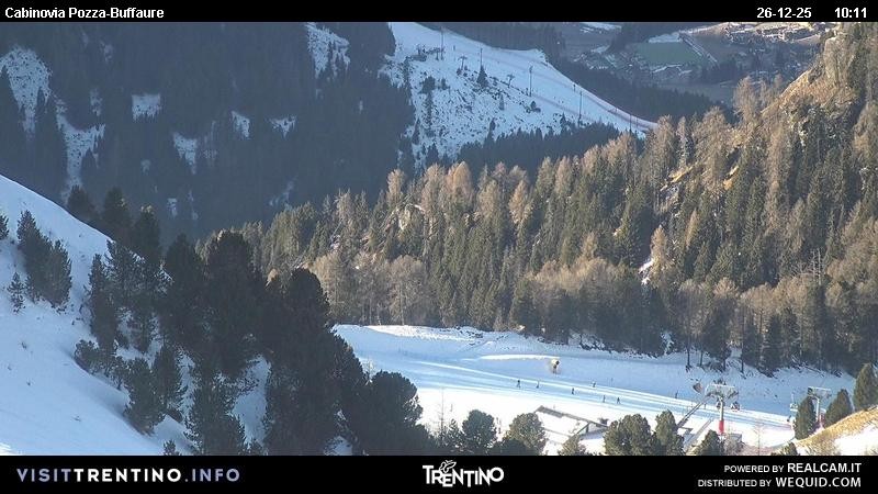 Archiv Foto Webcam Pozza-Buffaure