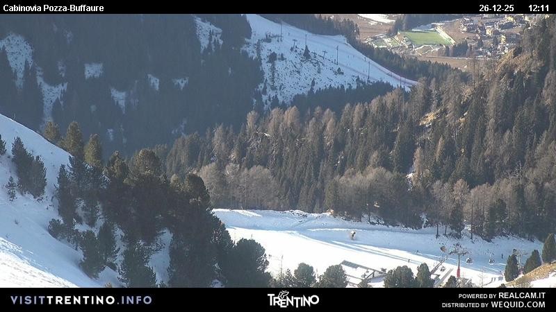 Archiv Foto Webcam Pozza-Buffaure