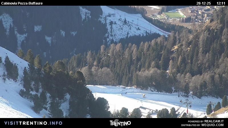 Archiv Foto Webcam Pozza-Buffaure