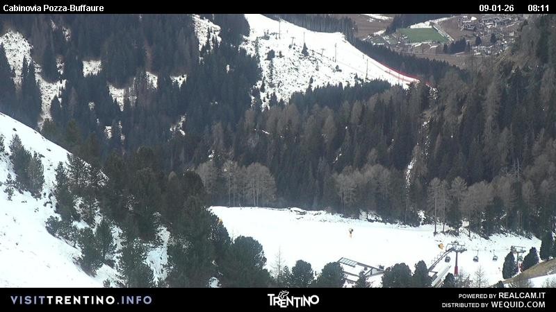 Archiv Foto Webcam Pozza-Buffaure