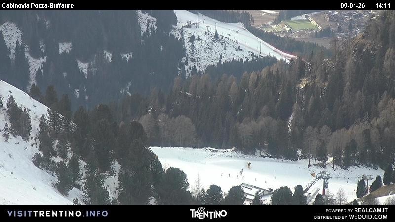 Archiv Foto Webcam Pozza-Buffaure