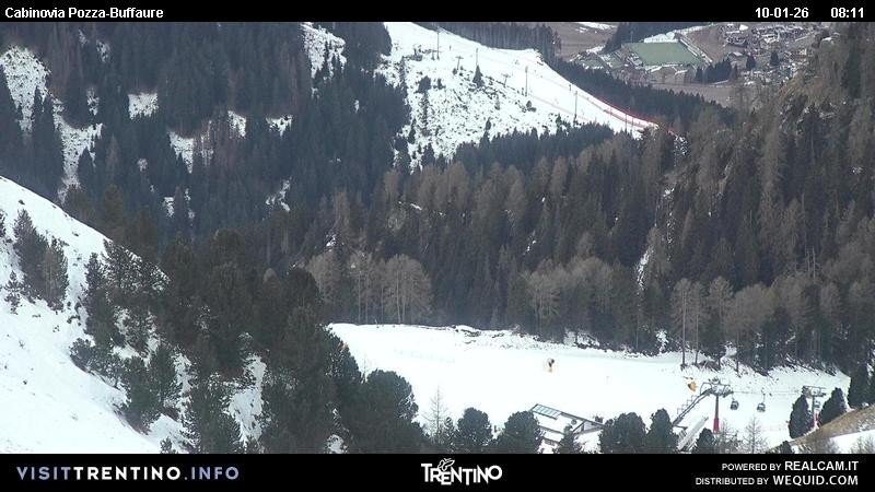 Archiv Foto Webcam Pozza-Buffaure