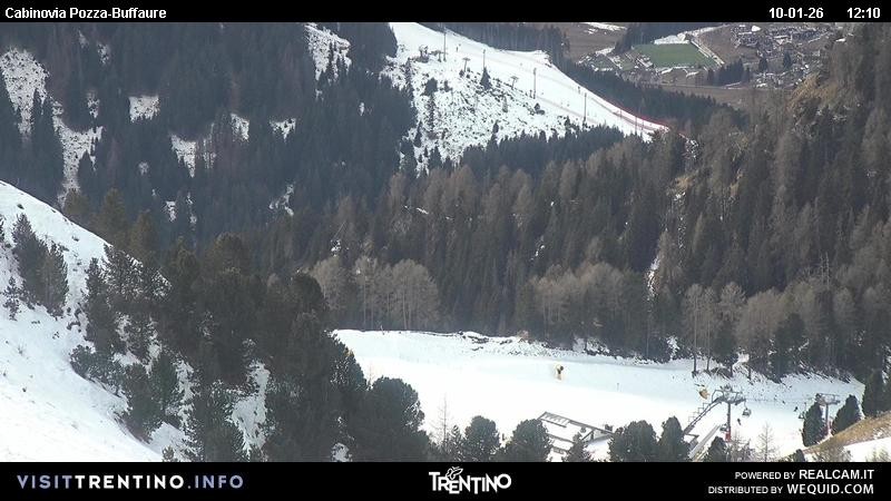 Archiv Foto Webcam Pozza-Buffaure