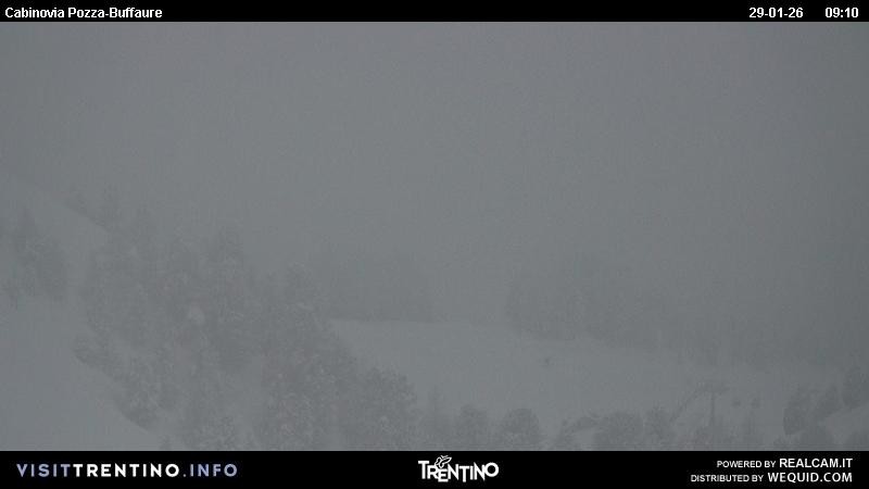 Archiv Foto Webcam Pozza-Buffaure