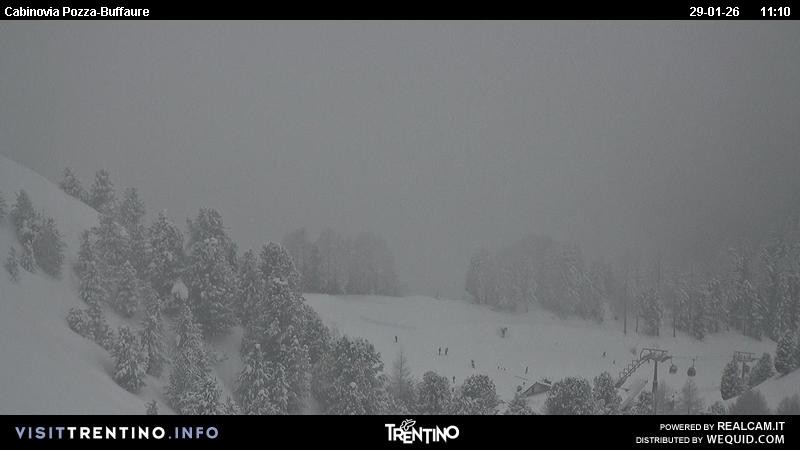 Archiv Foto Webcam Pozza-Buffaure