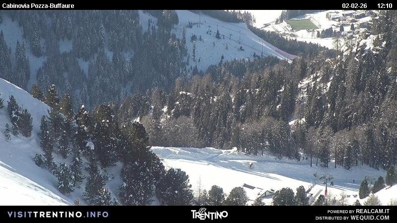 Archiv Foto Webcam Pozza-Buffaure