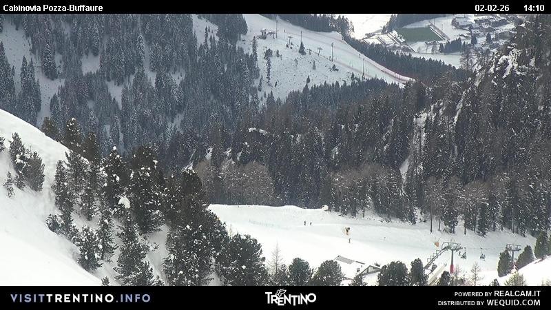 Archiv Foto Webcam Pozza-Buffaure