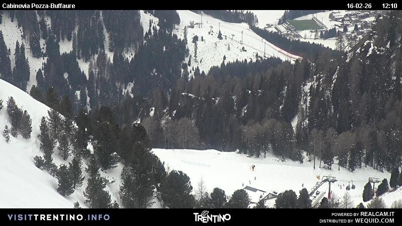 Archiv Foto Webcam Pozza-Buffaure