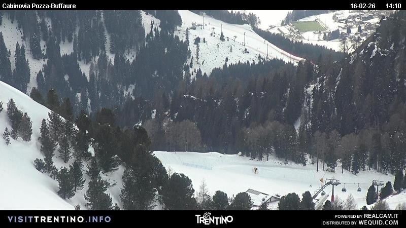 Archiv Foto Webcam Pozza-Buffaure