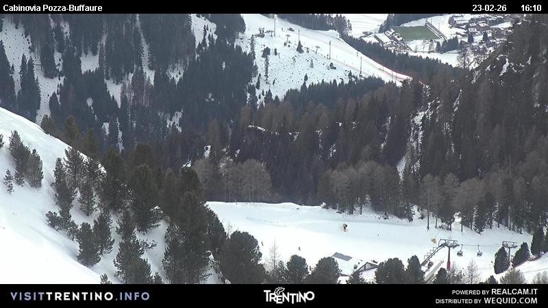 Archiv Foto Webcam Pozza-Buffaure