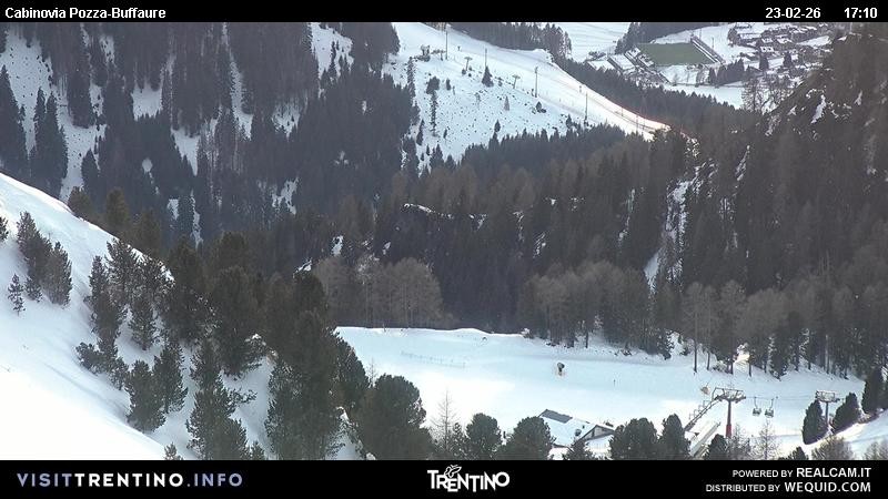 Archiv Foto Webcam Pozza-Buffaure