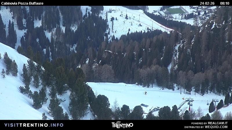 Archiv Foto Webcam Pozza-Buffaure