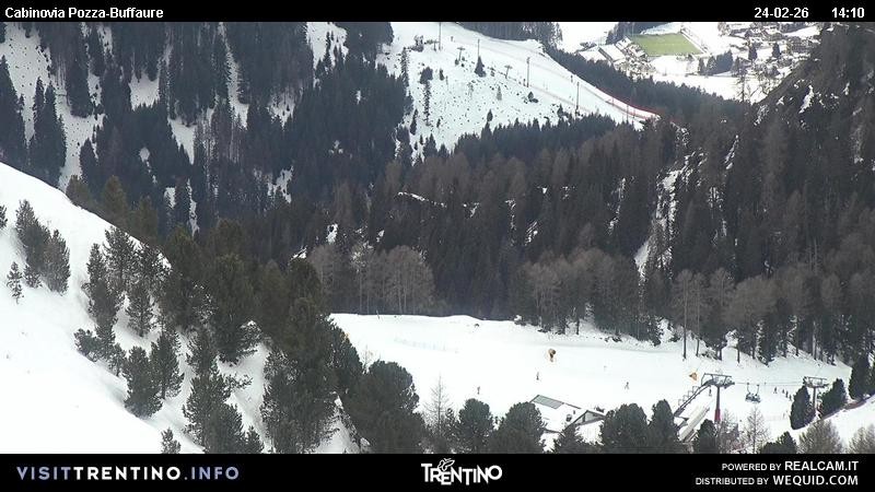 Archiv Foto Webcam Pozza-Buffaure