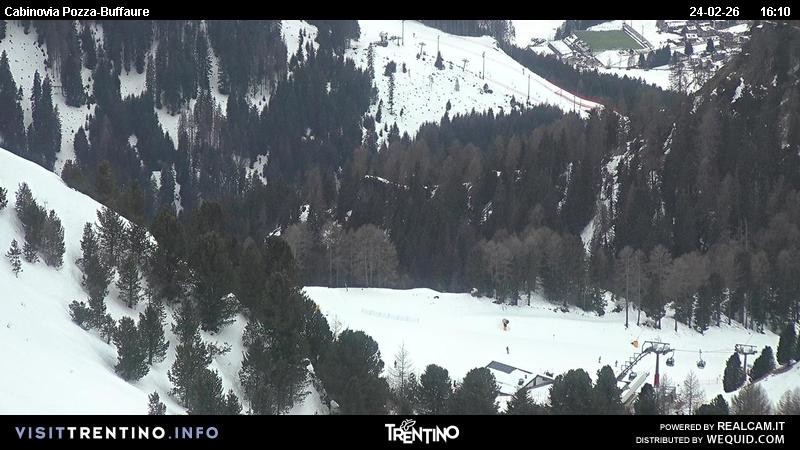 Archiv Foto Webcam Pozza-Buffaure