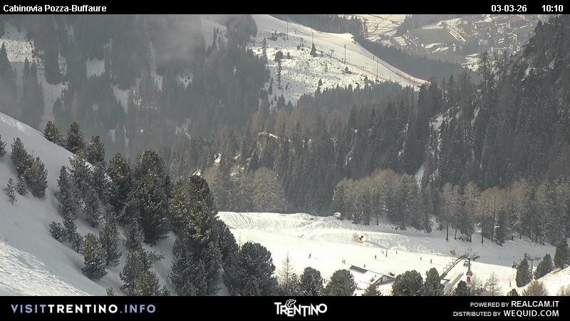 Archiv Foto Webcam Pozza-Buffaure