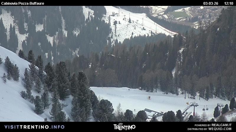 Archiv Foto Webcam Pozza-Buffaure