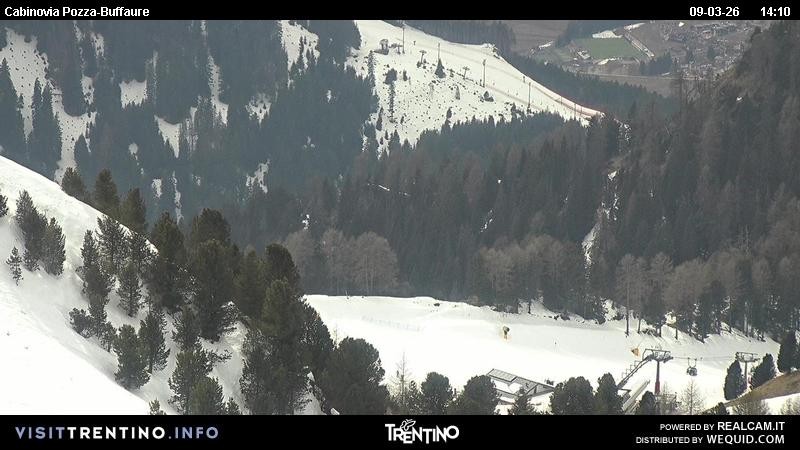 Archiv Foto Webcam Pozza-Buffaure