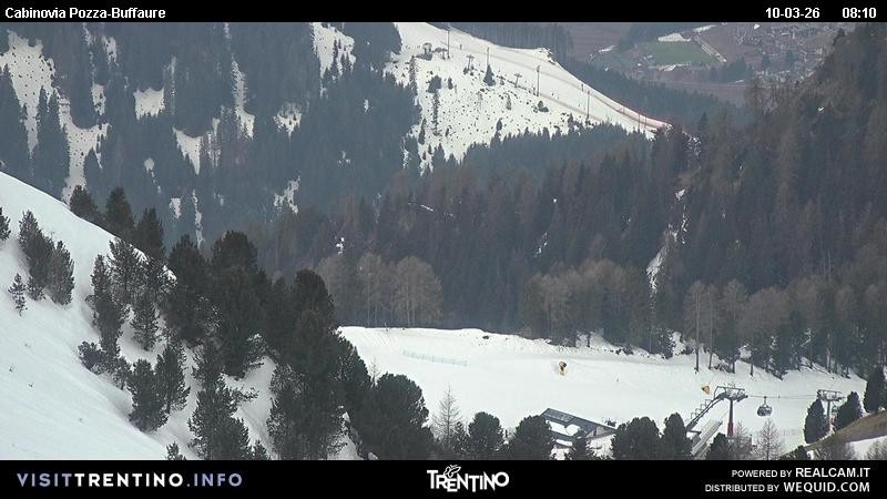 Archiv Foto Webcam Pozza-Buffaure