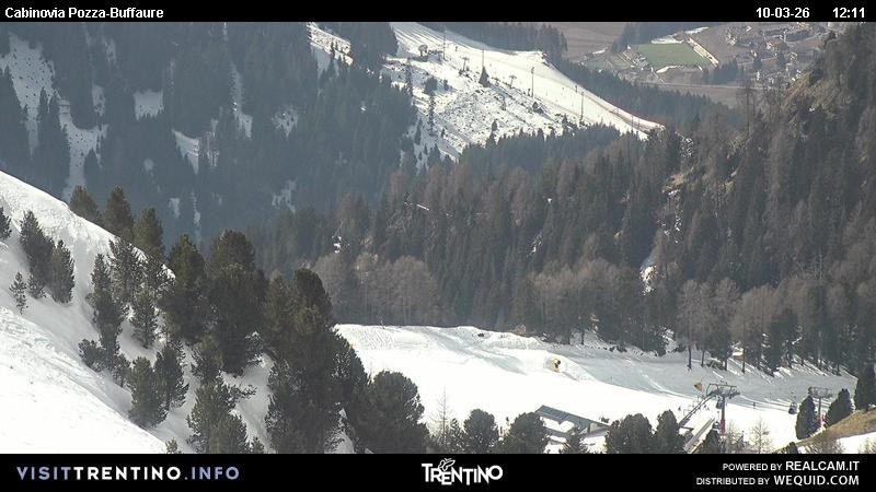 Archiv Foto Webcam Pozza-Buffaure