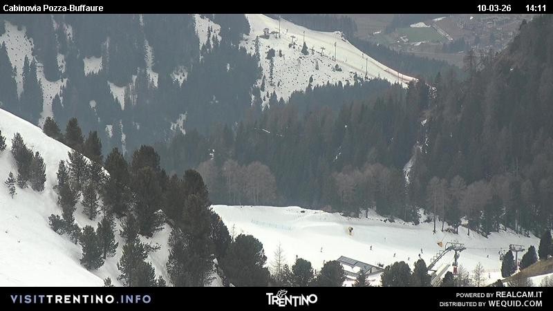 Archiv Foto Webcam Pozza-Buffaure