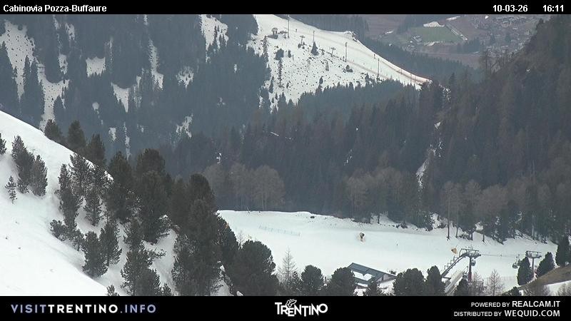 Archiv Foto Webcam Pozza-Buffaure