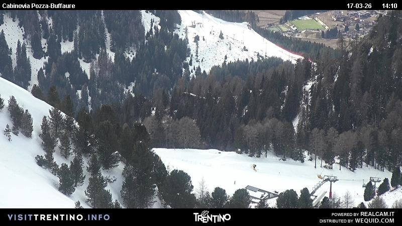 Archiv Foto Webcam Pozza-Buffaure