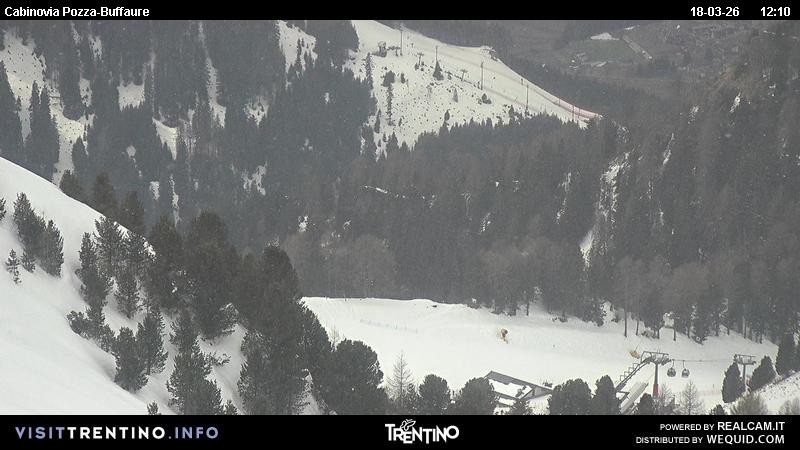 Archiv Foto Webcam Pozza-Buffaure