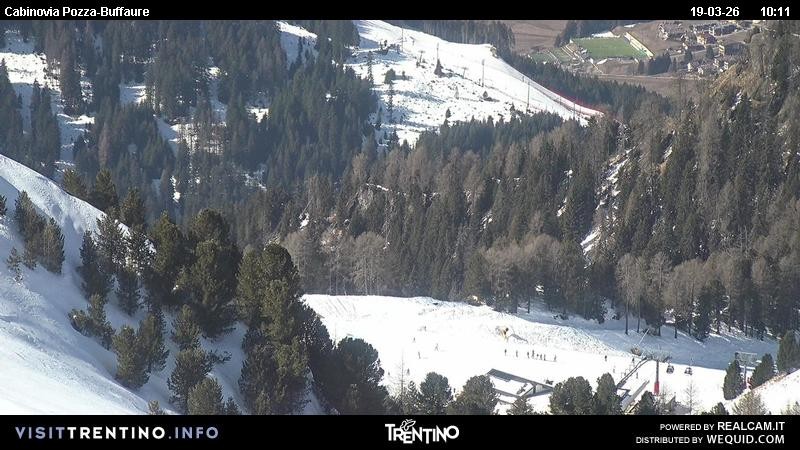 Archiv Foto Webcam Pozza-Buffaure