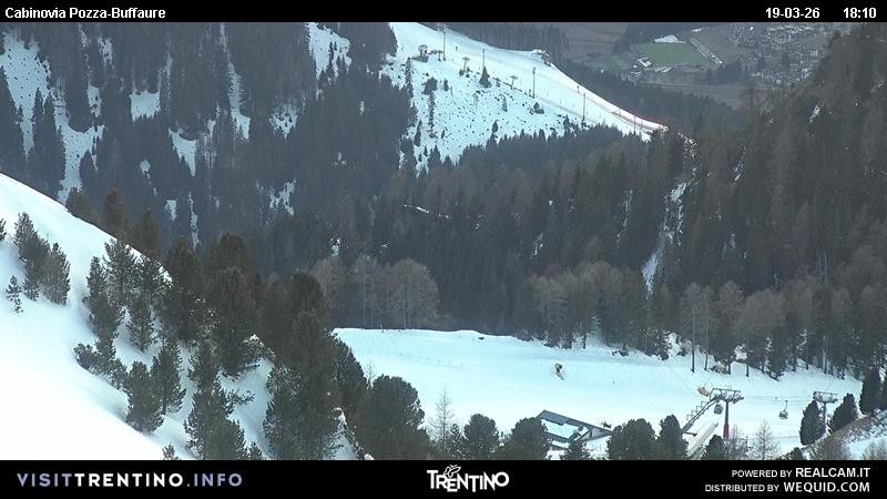 Archiv Foto Webcam Pozza-Buffaure