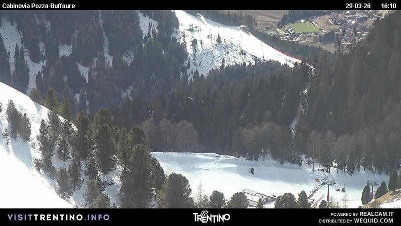 Archiv Foto Webcam Pozza-Buffaure