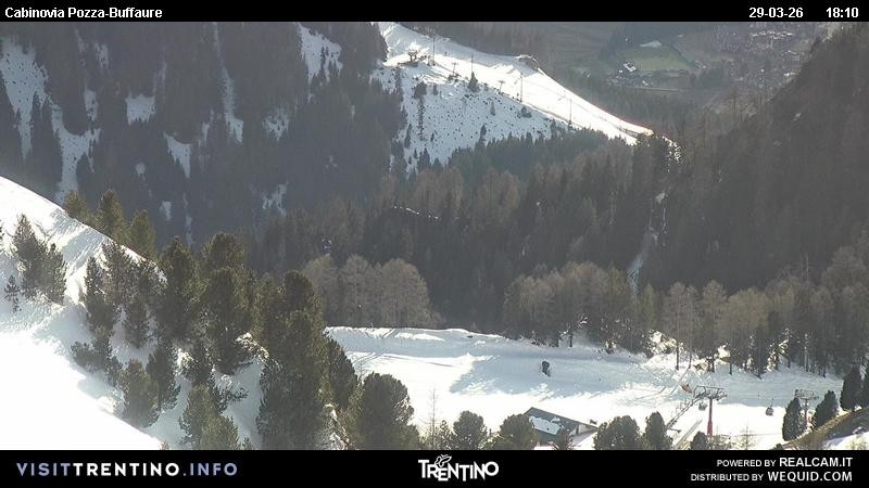 Archiv Foto Webcam Pozza-Buffaure