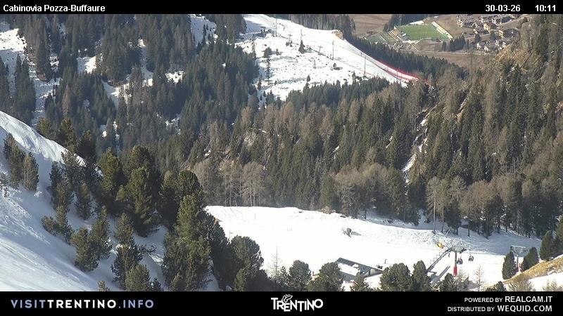 Archiv Foto Webcam Pozza-Buffaure