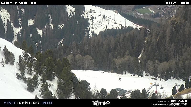 Archived image Webcam Buffaure - Col de Valvacin