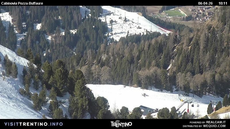 Archived image Webcam Buffaure - Col de Valvacin