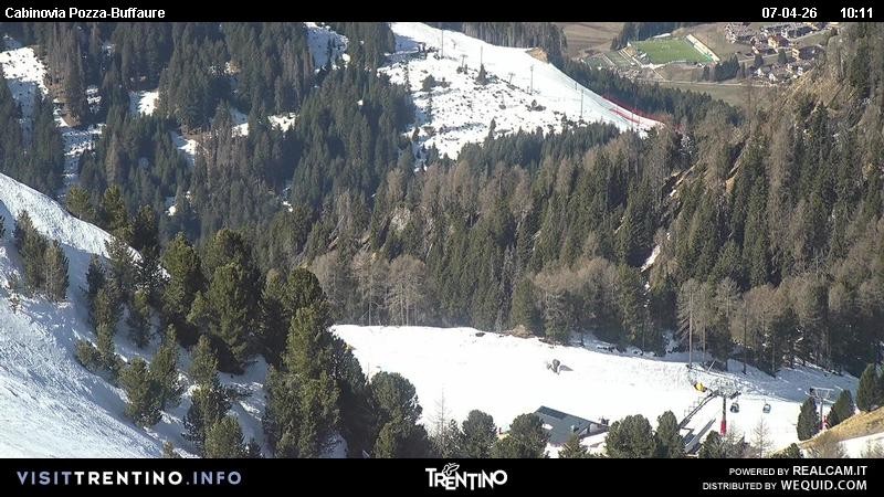 Archiv Foto Webcam Pozza-Buffaure