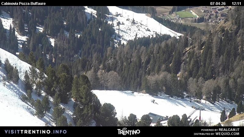 Archiv Foto Webcam Pozza-Buffaure