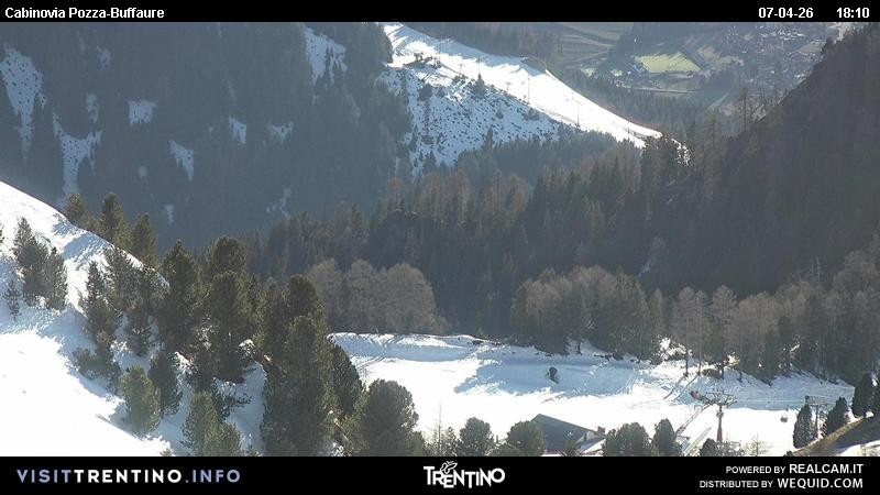 Archiv Foto Webcam Pozza-Buffaure