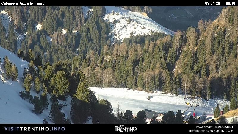 Archiv Foto Webcam Pozza-Buffaure