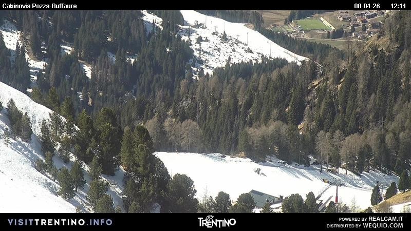 Archiv Foto Webcam Pozza-Buffaure