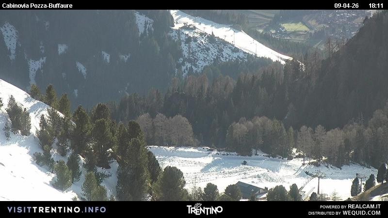 Archiv Foto Webcam Pozza-Buffaure