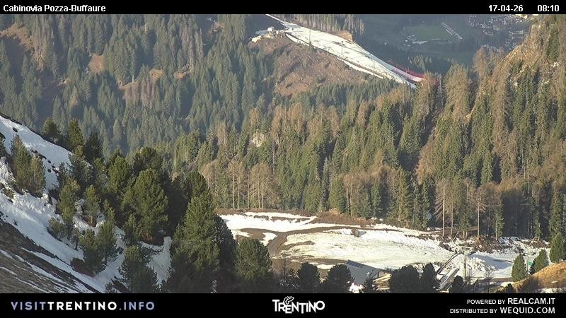 Archiv Foto Webcam Pozza-Buffaure